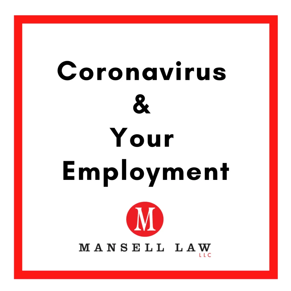 Coronavirus and employment