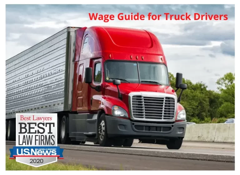 Wage And Overtime Laws For Truck Drivers